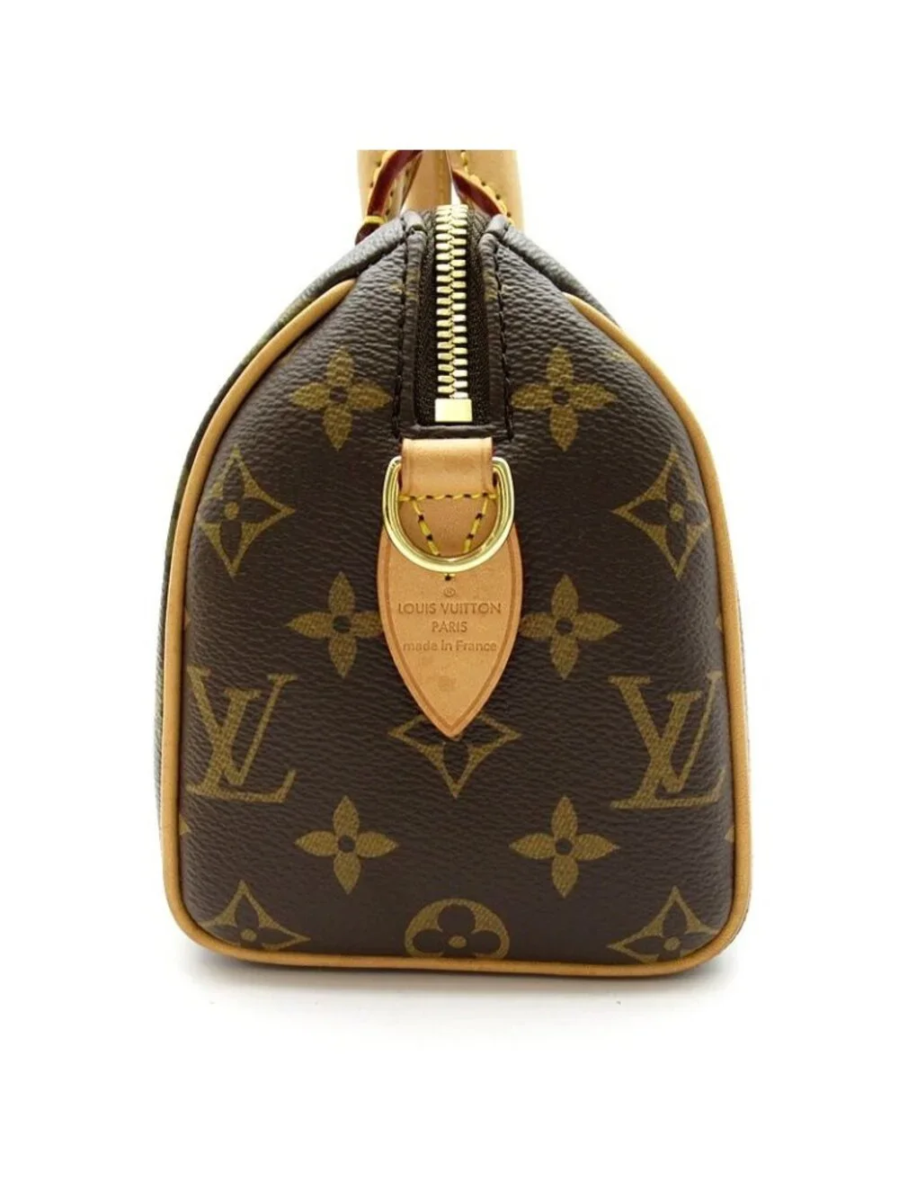 Louis Vuitton Speedy Bandouliere 20 Monogram Boston Bag Brown